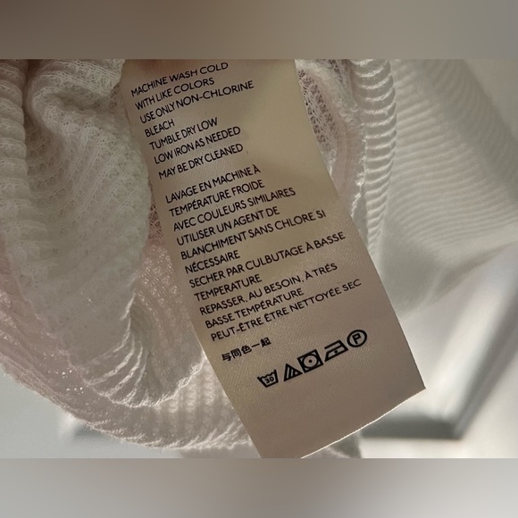 Free People Bright Side Thermal Top Snow Size Small - Picture 16 of 16